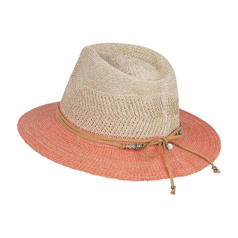Kooringal Women's Safari Hat Josie in Sunset Coral, view 4