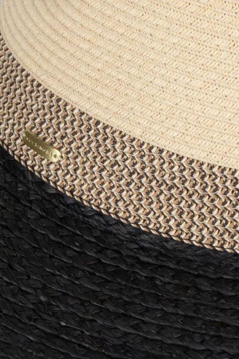 Kooringal Women's Safari Hat Mimosa in Black/Natural, view 3