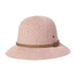 Kooringal Women's Short Brim Hat Cassie in Blush, front