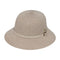 Kooringal Women's Short Brim Hat Cassie in Taupe, front