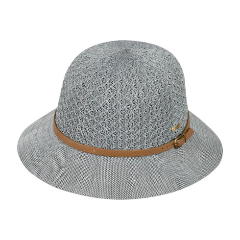 Kooringal Women's Short Brim Hat Cassie in Teal, front