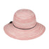 Kooringal Women's Short Brim Hat Sophia in Blush, front