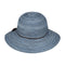 Kooringal Women's Short Brim Hat Sophia in Denim, front