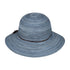Kooringal Women's Short Brim Hat Sophia in Denim, front
