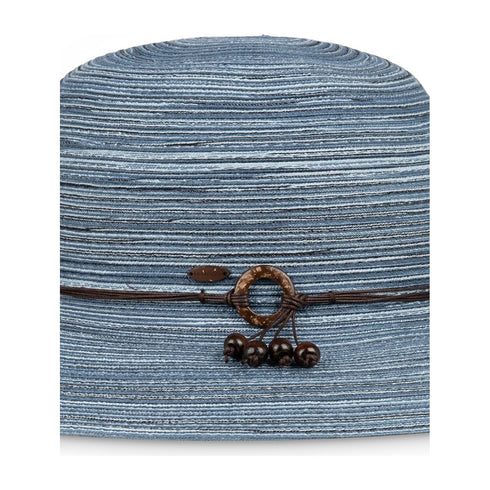 Kooringal Women's Short Brim Hat Sophia in Denim, view 3