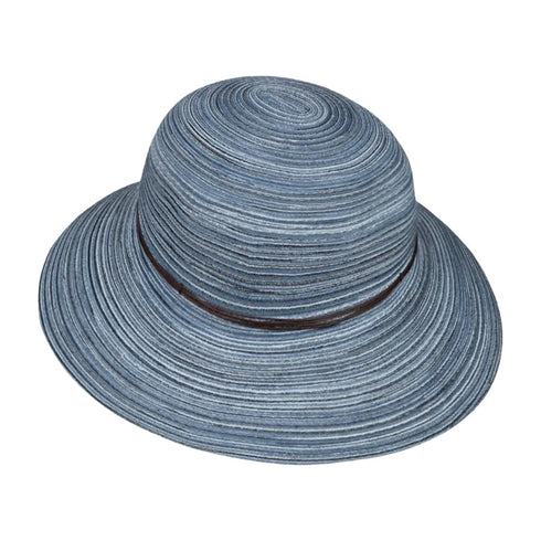 Kooringal Women's Short Brim Hat Sophia in Denim, view 4