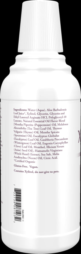 Image of XyliWhite Mouthwash, Neem & Tea Tree with Mint 473ml ingredients