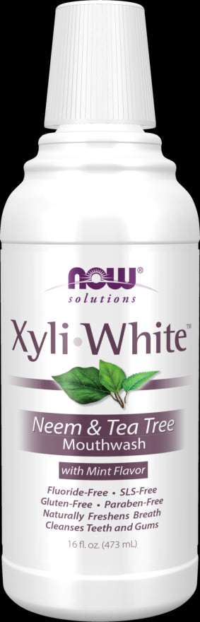 image of XyliWhite Mouthwash, Neem & Tea Tree with Mint 473ml