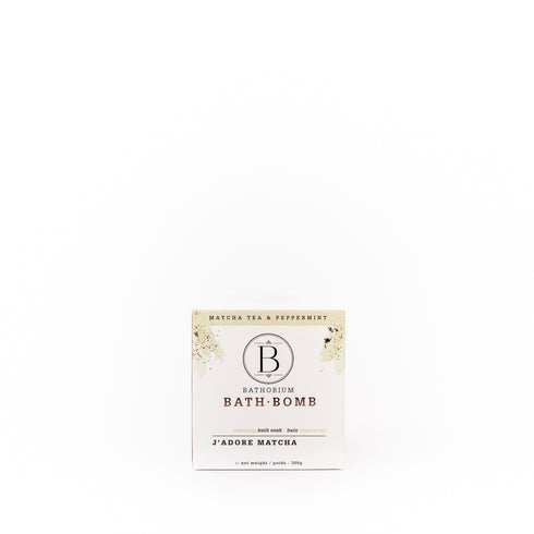BATHORIUM Bath Bomb - J'adore Matcha-Matakana Pharmacy