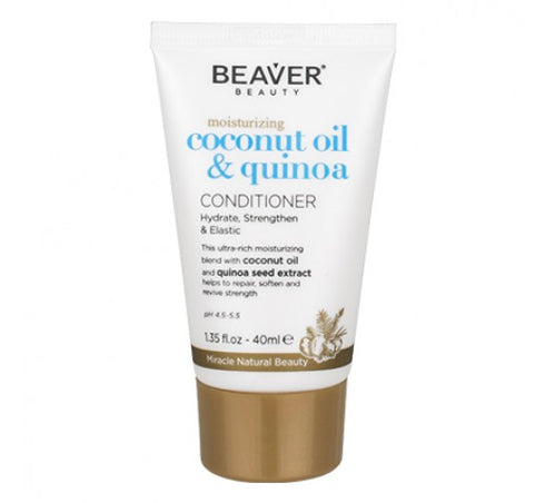 BEAVER Coconut Oil & Quinoa Condition Travel 40ml-Matakana Pharmacy