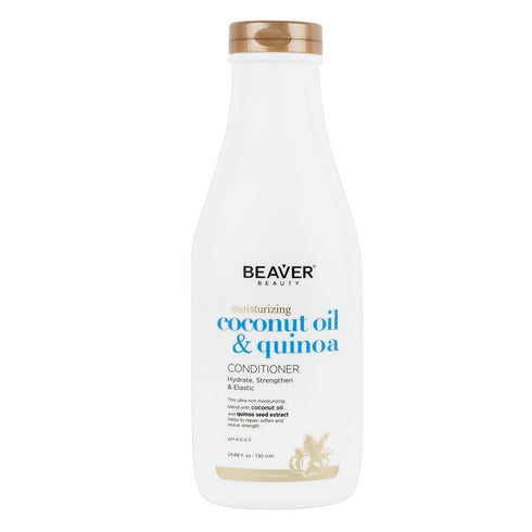 BEAVER Coconut Oil & Quinoa Conditioner 730ml-Matakana Pharmacy
