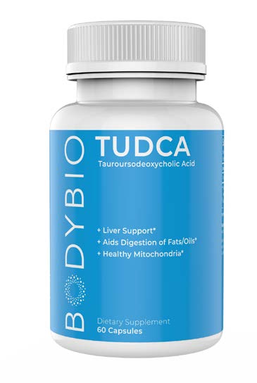 Image of BODYBIO TUDCA bottle of 60caps
