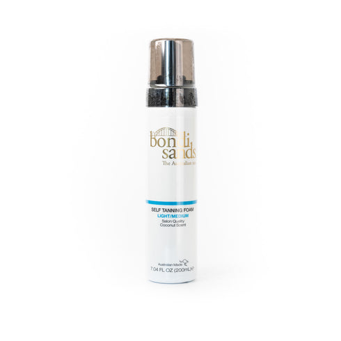 BONDI Self Tanning Foam L/Med 200ml-Matakana Pharmacy