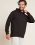 BOODY Mens Weekend Pullover Hoodie Black Medium-Matakana Pharmacy