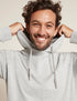BOODY Mens Weekend Pullover Hoodie Grey Marle Medium-Matakana Pharmacy