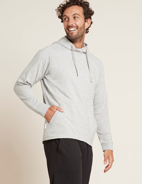 BOODY Mens Weekend Pullover Hoodie Grey Marle Medium-Matakana Pharmacy