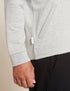 BOODY Mens Weekend Pullover Hoodie Grey Marle Medium-Matakana Pharmacy