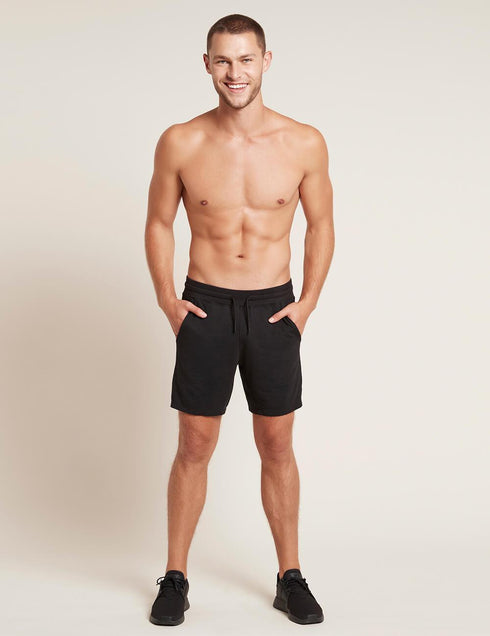 BOODY Mens Weekend Sweat Shorts Black Large-Matakana Pharmacy