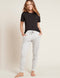 BOODY Womens Weekend Joggers Grey Marle Large-Matakana Pharmacy