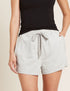 BOODY Womens Weekend Sweat Shorts Grey Marle Large-Matakana Pharmacy
