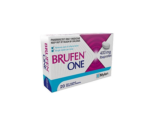 Brufen One 400mg Ibuprofen 20s-Matakana Pharmacy