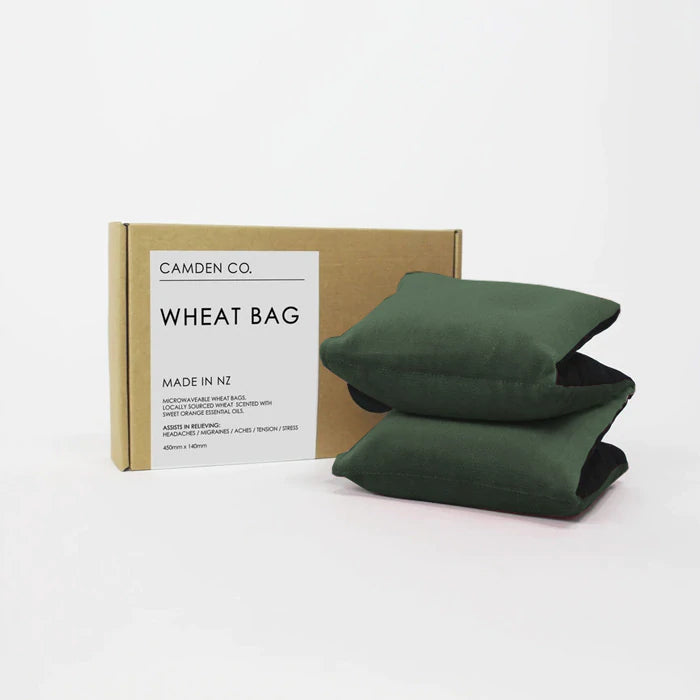 CAMDEN CO. Wheat Bag - Forest Velvet