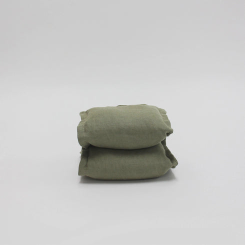 CAMDEN CO. Wheat Bag - Linen Green Moss-Matakana Pharmacy