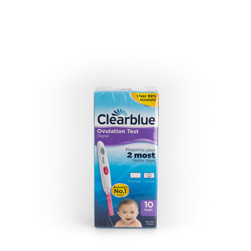 CLEARBLUE Digital Ovulation Test 10pk-Matakana Pharmacy