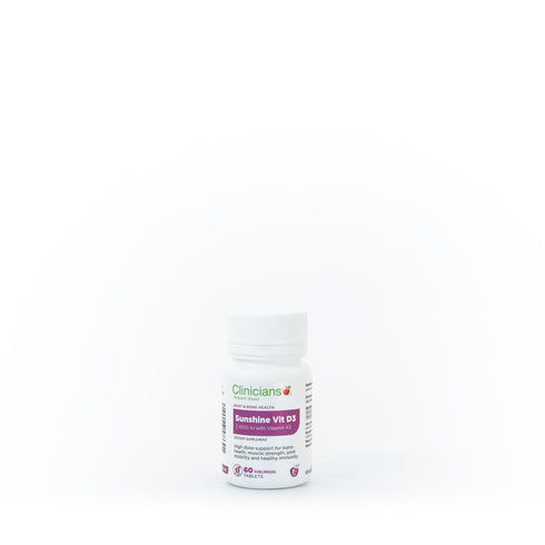 CLINICIANS Sunchine Vitamin D3 60tabs-Matakana Pharmacy