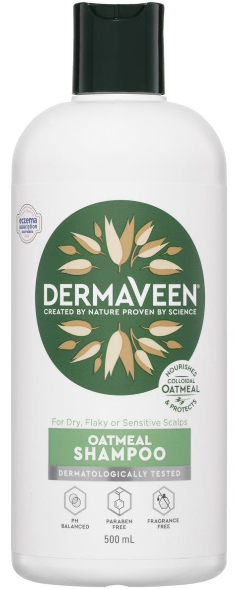 DERMAVEEN Oatmeal Shampoo 500ml-Matakana Pharmacy