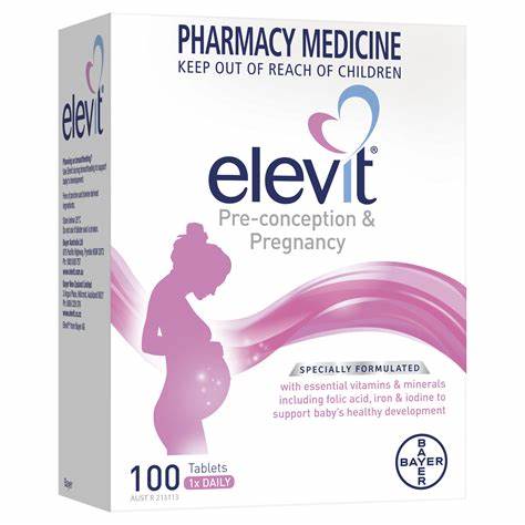 ELEVIT Iodine Pregnancy Support 100tabs-Matakana Pharmacy