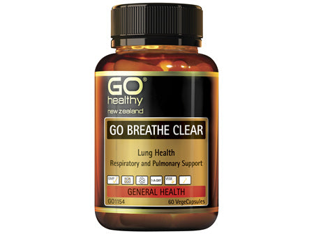 GO HEALTHY Breathe Clear 30vcaps-Matakana Pharmacy