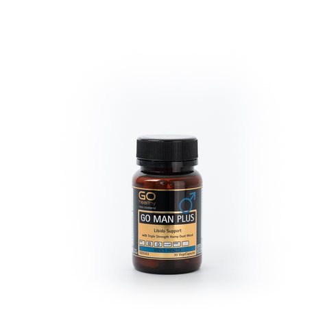 GO HEALTHY Man Plus 30vegecaps-Matakana Pharmacy
