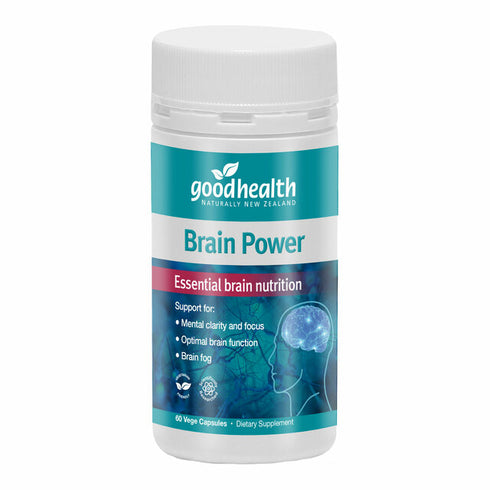 GHP Brain Power 60caps-Matakana Pharmacy