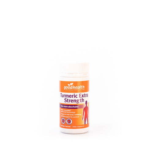 GOODHEALTH Turmeric Extra Strength 60caps-Matakana Pharmacy