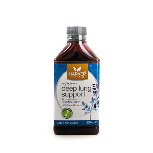 HARKER HERBALS Deep Lung Support 250ml-Matakana Pharmacy