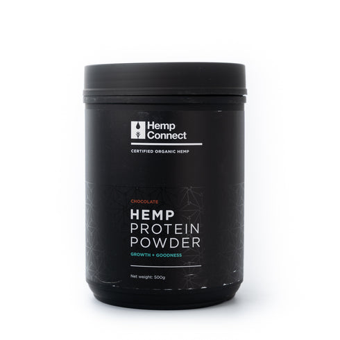Hemp Connect Choco Hemp Protein 500g-Matakana Pharmacy