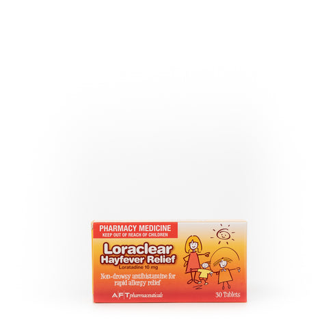 LORACLEAR Hayfever 10mg 30 tabs-Matakana Pharmacy