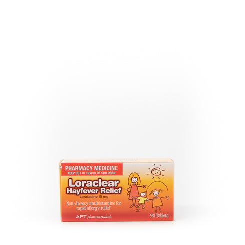 LORACLEAR Hayfever 10mg 90tabs-Matakana Pharmacy