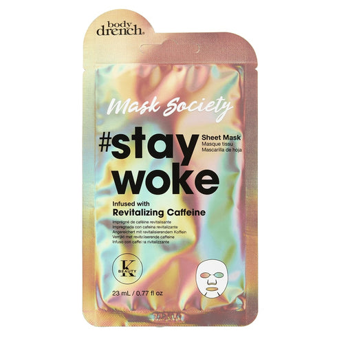 Mask Society Stay Woke Sheet Mask-Matakana Pharmacy