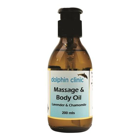 DC Lavender Chamomile Massage Oil 200ml-Matakana Pharmacy