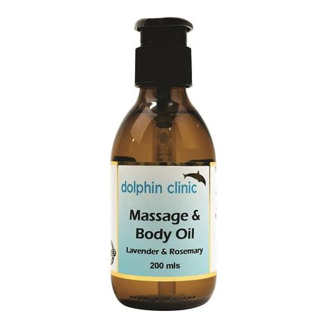 DC Lavender & Rosemary Massage Oil 200ml-Matakana Pharmacy
