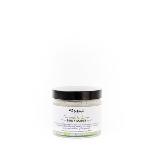 Coconut & Lime Body Scrub 250g-Matakana Pharmacy