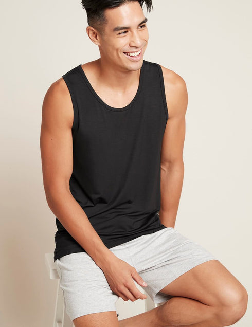 BOODY Mens Singlet Black Medium-Matakana Pharmacy