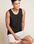 BOODY Mens Singlet Black Medium-Matakana Pharmacy