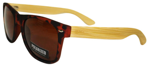 Moana Sunnies - Brown, wood arms-Matakana Pharmacy