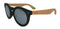 Moana Sunnies - Ingrid Bergman Black wood arms-Matakana Pharmacy