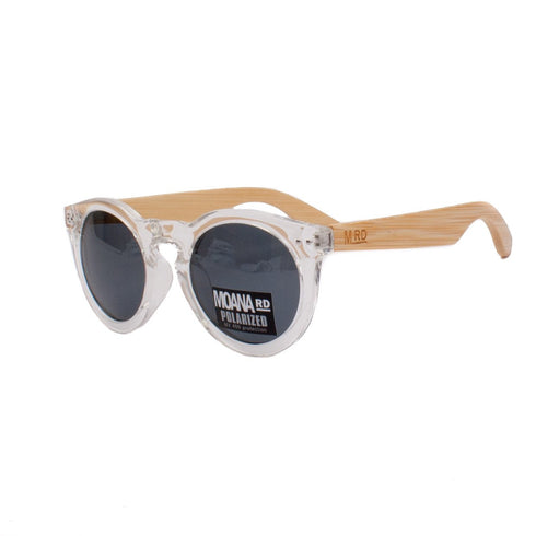 Moana Sunnies Grace Kelly Clr w/bamboo arms-Matakana Pharmacy