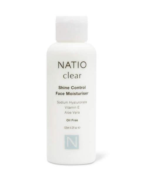 NATIO Clear Shine Control Facial Moist. 125ml-Matakana Pharmacy