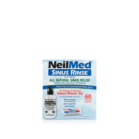 NEILMED Sinus Rinse Kit 240ml 60Sachets-Matakana Pharmacy